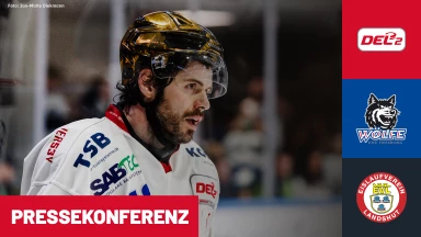 DEL2: EHC Freiburg vs. EV Landshut I Pressekonferenz