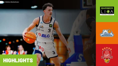 ProA: Eisbären Bremerhaven vs. Bayer Giants Leverkusen | Highlights