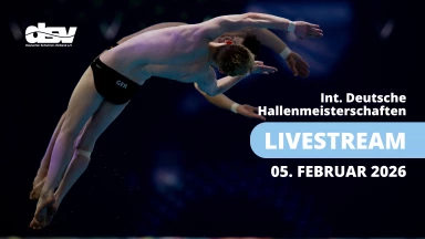 Internationale Deutsche Hallenmeisterschaften im Wasserspringen - Donnerstag