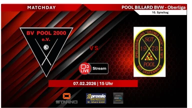BV Pool 2000 I vs. SGT Grafenwald I | Tisch 7