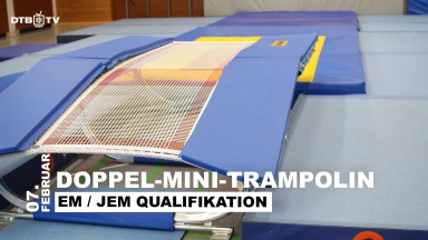 EM / JEM Qualifikation Doppel-Mini-Trampolin