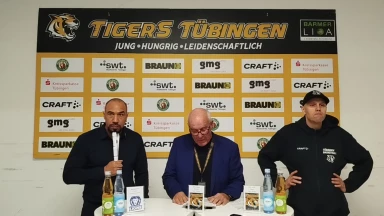 Pressekonferenz | Tigers Tübingen - PS Karlsruhe Lions