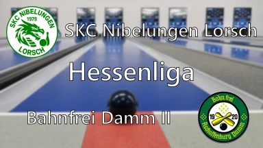Hessenliga: SKC Nibelungen Lorsch II - Bahnfrei Damm II