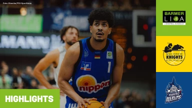 ProA: Bozic Estriche Knights Kirchheim vs. HAKRO Merlins Crailsheim | Highlights