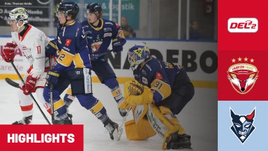 DEL2: Lausitzer Füchse vs. Blue Devils Weiden I Highlights