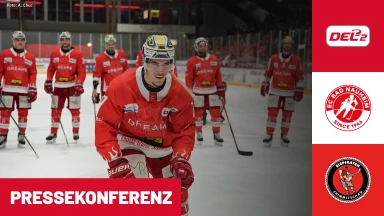 DEL2: EC Bad Nauheim vs. Eispiraten Crimmitschau | Pressekonferenz