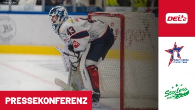 DEL2: Ravensburg Towerstars vs. Bietigheim Steelers | Pressekonferenz