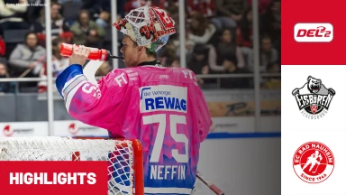 DEL2: Eisbären Regensburg vs. EC Bad Nauheim I Highlights