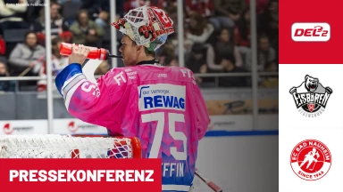 DEL2: Eisbären Regensburg vs. EC Bad Nauheim I Pressekonferenz