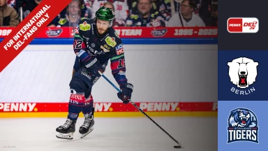 For international fans only - DEL: Eisbären Berlin vs. Straubing Tigers