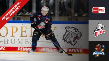 For international fans only - DEL: Nürnberg Ice Tigers vs. Iserlohn Roosters