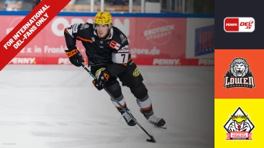 For international fans only - DEL: Löwen Frankfurt vs. Pinguins Bremerhaven