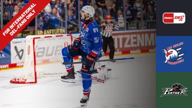 For international fans only - DEL: Adler Mannheim vs. Augsburger Panther