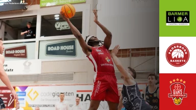 ProA: Paderborn Baskets vs. Bayer Giants Leverkusen