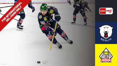 For international fans only - DEL: Eisbären Berlin vs. Pinguins Bremerhaven