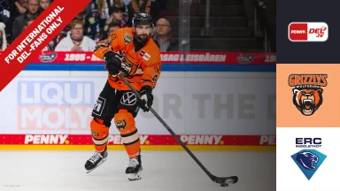 For international fans only - DEL: Grizzlys Wolfsburg vs. ERC Ingolstadt