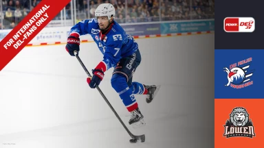 For international fans only - DEL: Adler Mannheim vs. Löwen Frankfurt