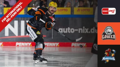 For international fans only - DEL: Löwen Frankfurt vs. Iserlohn Roosters