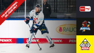 For international fans only - DEL: Iserlohn Roosters vs. Pinguins Bremerhaven