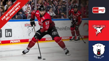 For international fans only - DEL: Kölner Haie vs. Eisbären Berlin