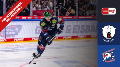 For international fans only - DEL: Eisbären Berlin vs. Adler Mannheim