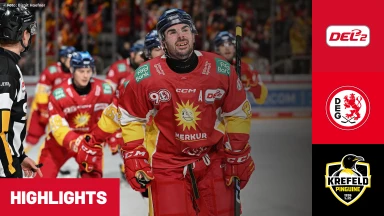 DEL2: Düsseldorfer EG vs. Krefeld Pinguine I Highlights