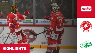 DEL2: EC Bad Nauheim vs. Bietigheim Steelers I Highlights