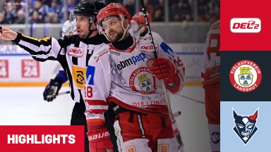 DEL2: EV Landshut vs. Blue Devils Weiden I Highlights