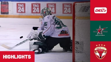 DEL2: Starbulls Rosenheim vs. Lausitzer Füchse I Highlights