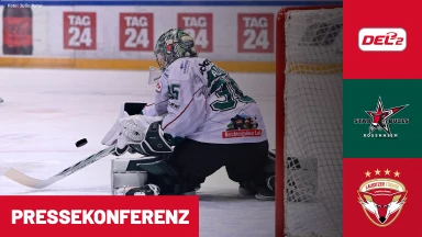 DEL2: Starbulls Rosenheim vs. Lausitzer Füchse | Pressekonferenz