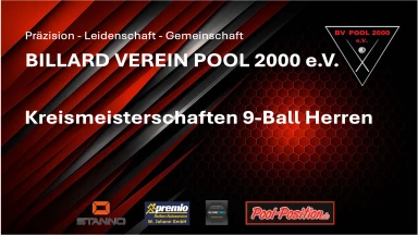 Kreismeisterschaften 9-Ball Herren - Tisch 5