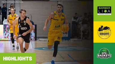 ProA: Bozic Estriche Knights Kirchheim vs. EPG Baskets Koblenz | Highlights