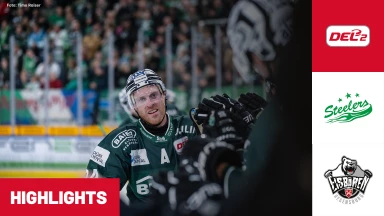DEL2: Bietigheim Steelers vs. Eisbären Regensburg I Highlights