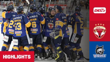 DEL2: Lausitzer Füchse vs. EHC Freiburg I Highlights
