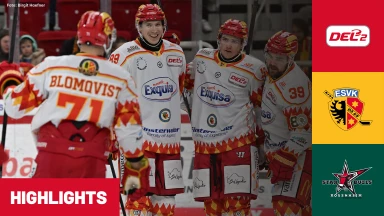 DEL2: ESV Kaufbeuren vs. Starbulls Rosenheim I Highlights