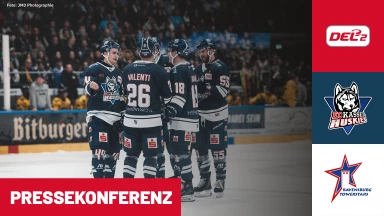 DEL2: EC Kassel Huskies vs. Ravensburg Towerstars I Pressekonferenz