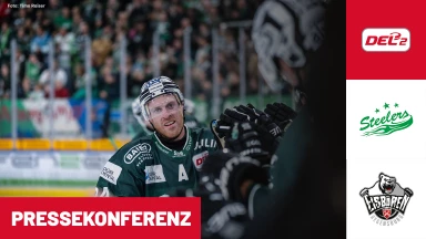 DEL2: Bietigheim Steelers vs. Eisbären Regensburg I Pressekonferenz