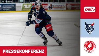 DEL2: Blue Devils Weiden vs. EC Bad Nauheim I Pressekonferenz