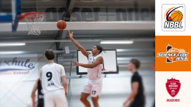 NBBL: Science City Jena vs. VR-Bank Würzburg Baskets Akademie