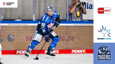 DEL: Dresdner Eislöwen vs. Straubing Tigers - MagentaSport