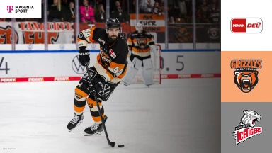 DEL: Grizzlys Wolfsburg vs. Nürnberg Ice Tigers - MagentaSport