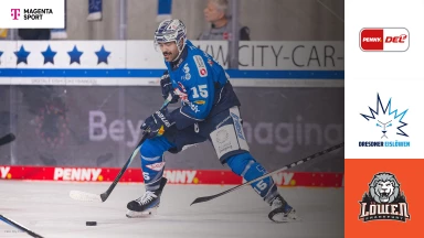 DEL: Dresdner Eislöwen vs. Löwen Frankfurt - MagentaSport