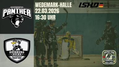 1.  Bundesliga: Bissendorfer Panther vs. Duisburg Ducks | ISHD