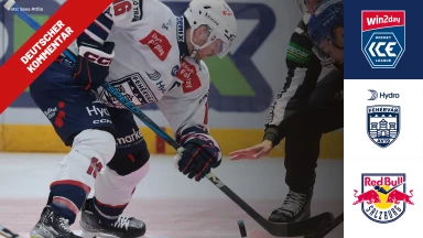 win2day ICE Hockey League: Hydro Fehervar AV 19 vs. EC Red Bull Salzburg - Deutscher Kommentar