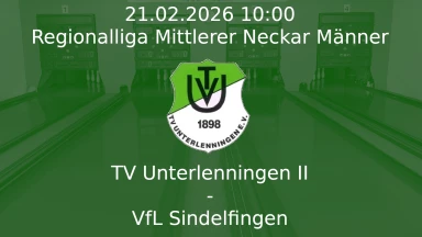 TV Unterlenningen II - VfL Sindelfingen