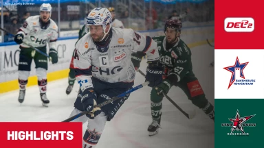 DEL2: Ravensburg Towerstars vs. Starbulls Rosenheim I Highlights
