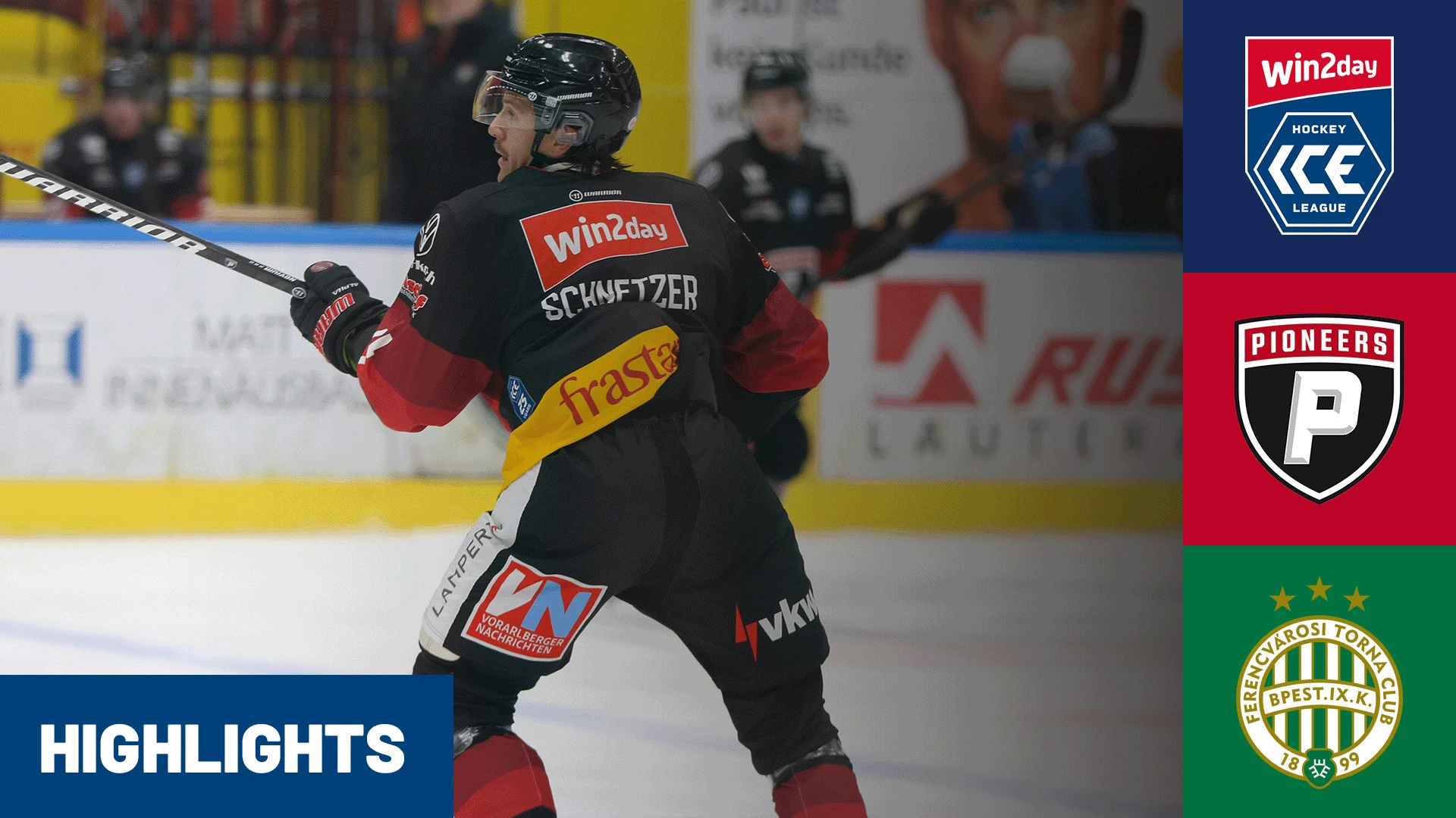 win2day ICE Hockey League: Pioneers Vorarlberg vs. FTC-Telekom | Highlights