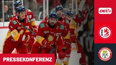 DEL2: Düsseldorfer EG vs. EV Landshut | Pressekonferenz