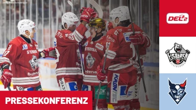 DEL2: Eisbären Regensburg vs. Blue Devils Weiden | Pressekonferenz