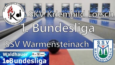 1. Bundesliga 120 Frauen: SKV Kriemhild Lorsch - SSV Warmensteinach